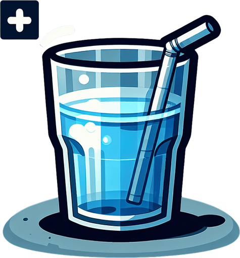 water glass.
Single Game Texture. In-Game asset. 2d. Blank background. High contrast. No shadows.