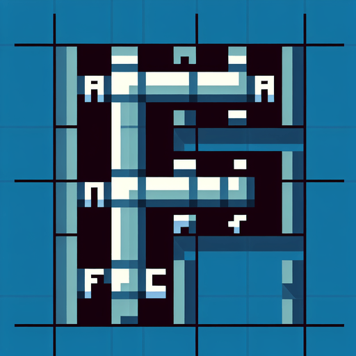 Letter F But Letter A Letter B And Letter C In My Letter F Belly.
Single Game Texture.  In-Game asset.  2d.  Blank background.  High contrast.  No shadows