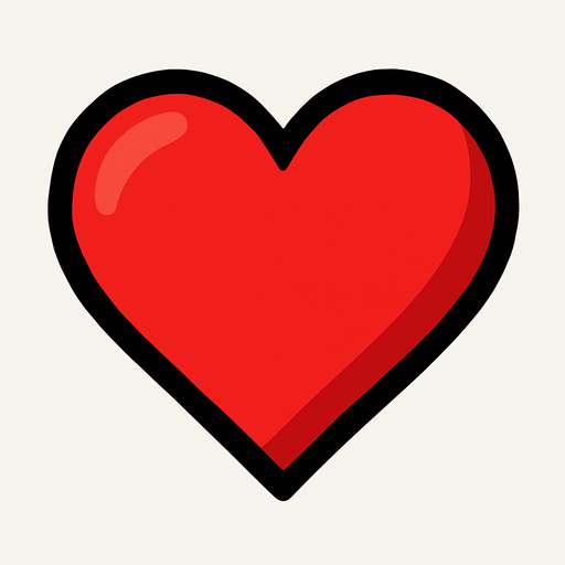 Kalp.
In-Game asset.  2d.  High contrast.  No shadows