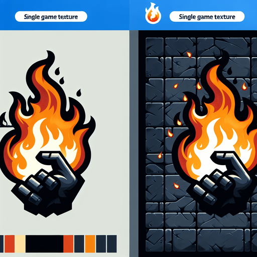 fire boaster.
Single Game Texture.  In-Game asset.  2d.  Blank background.  High contrast.  No shadows