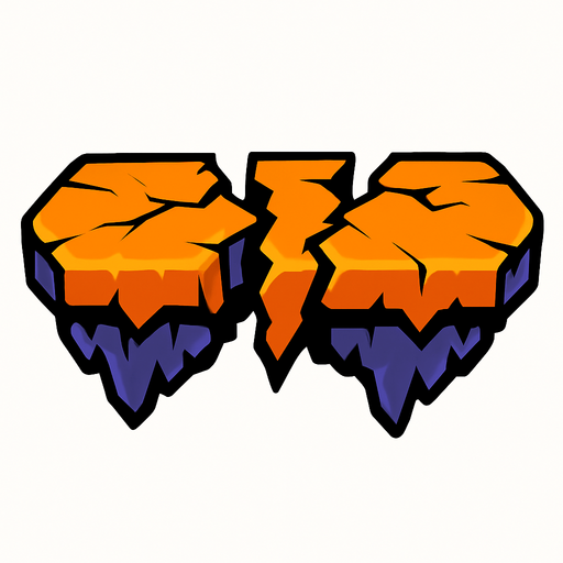 Platform break..
In-Game asset.  2d.  High contrast.  No shadows