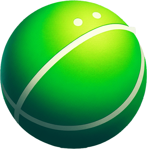 green ball.
Single Game Texture. In-Game asset. 2d. Blank background. High contrast. No shadows.