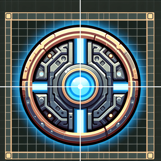 Leaser.
Single Game Texture. In-Game asset. 2d. Blank background. High contrast. No shadows.