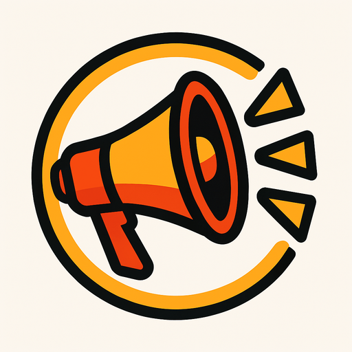 reklam logosu herhangi bir yazı olmasın.
In-Game asset.  2d.  High contrast.  No shadows