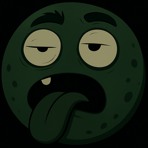 make it dark green and idiot