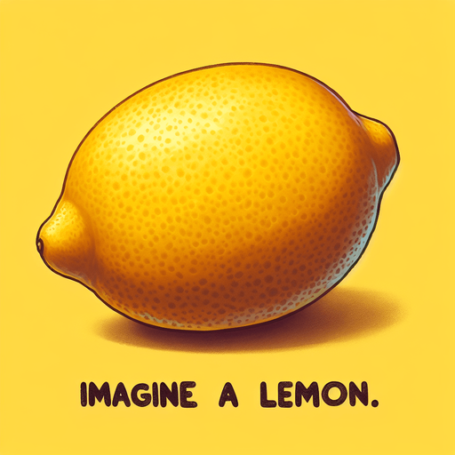 yellow lemon.
Single Game Texture. In-Game asset. 2d. Blank background. High contrast. No shadows.