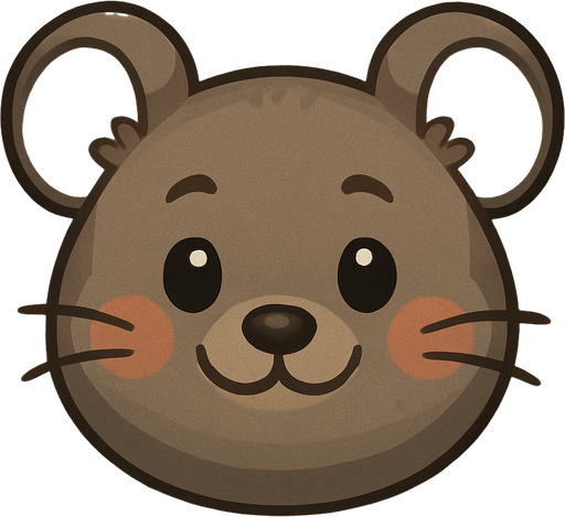 round mouse face.
In-Game asset