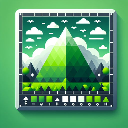 Green equilateral triangle, fills the entire picture space in width and height

Single Game Texture. In-Game asset. 2d. Blank background. High contrast. No shadows.