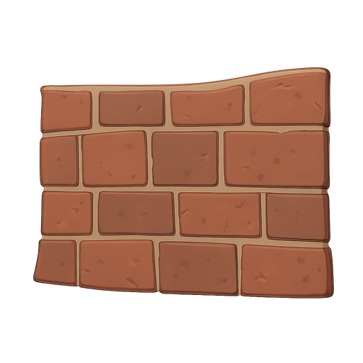 duvar. No background. Transparent background. Blank background. No shadows. 2d. In-Game asset. flat