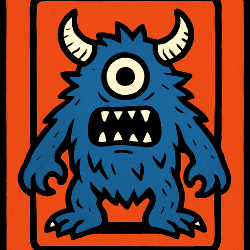 design monsters in different styles for monster card game let there be only 1 monster design in each frame.
In-Game asset.  2d.  High contrast.  No shadows