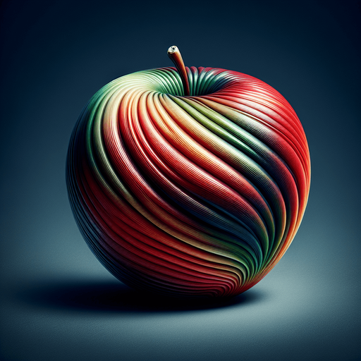 Apple.
2d and great details and color