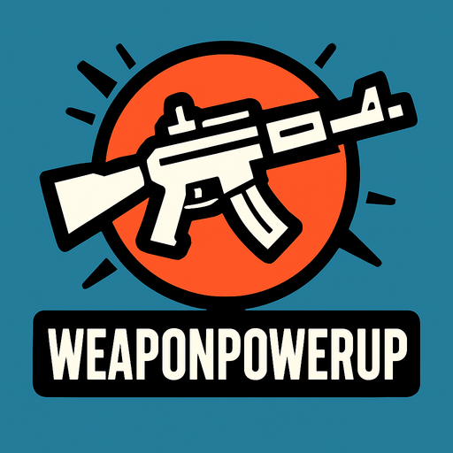 Weaponpowerup.
In-Game asset.  2d.  High contrast.  No shadows