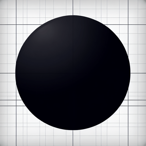 A completely black circle..
Single Game Texture. In-Game asset. 2d. Blank background. High contrast. No shadows.