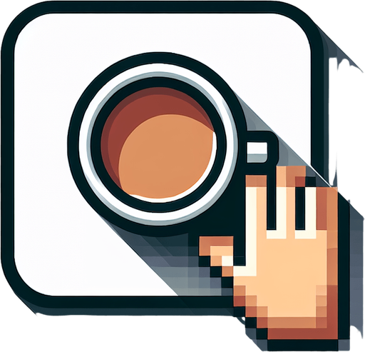 a coffee cup, viewed from above.
Single Game Texture. In-Game asset. 2d. Blank background. High contrast. No shadows.