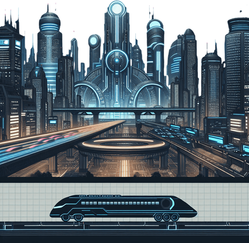 futuristic city background.
Single Game Texture. In-Game asset. 2d. Blank background. High contrast. No shadows.