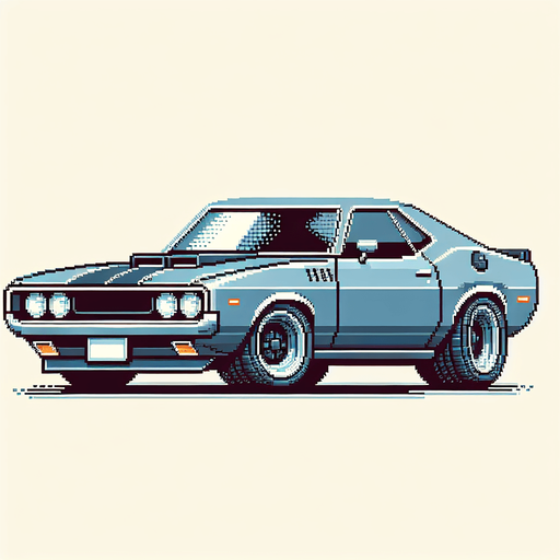 2d pixel car png