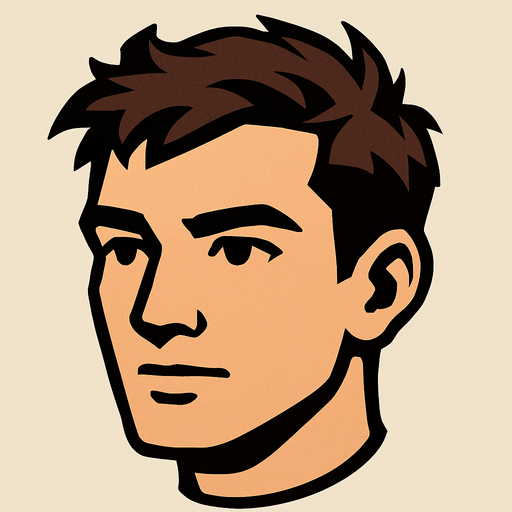 A young man's head.
In-Game asset.  2d.  High contrast.  No shadows