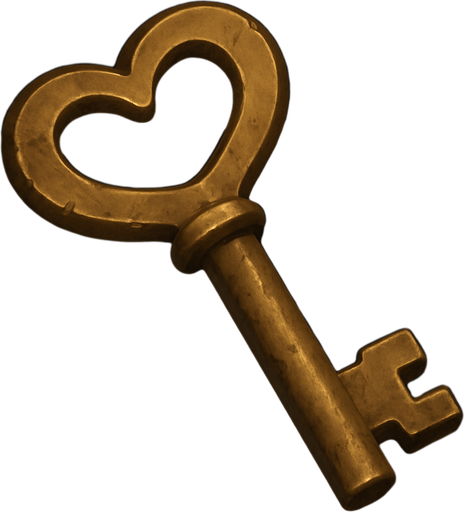 Old golden key.
In-Game asset