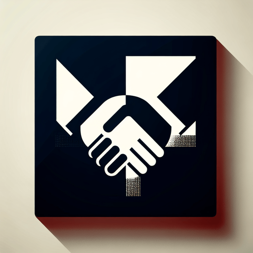 handshake.
Single Game Texture. In-Game asset. 2d. Blank background. High contrast. No shadows.