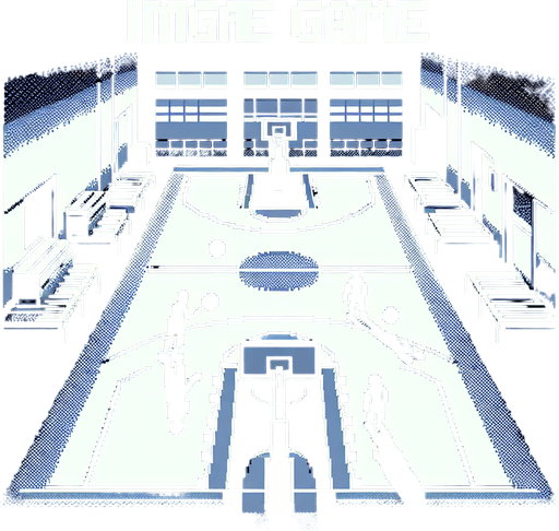 basketball court background seen from the perspective of a player. pixelated. 8 bit.
Single Game Texture. In-Game asset. 2d. Blank background. High contrast. No shadows.