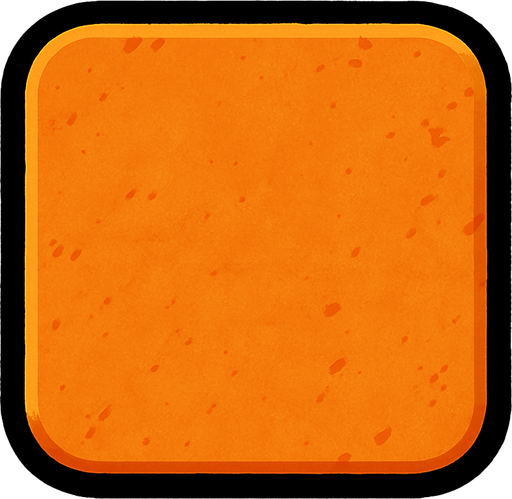 White square with round corners Single Game Texture. In-Game asset. 2d. Blank background. High contrast. No shadows.

Reuse prompt.
Single Game Texture.  In-Game asset.  2d.  Blank background.  High contrast.  No shadows.
In-Game asset.  2d.  High contrast.  No shadows