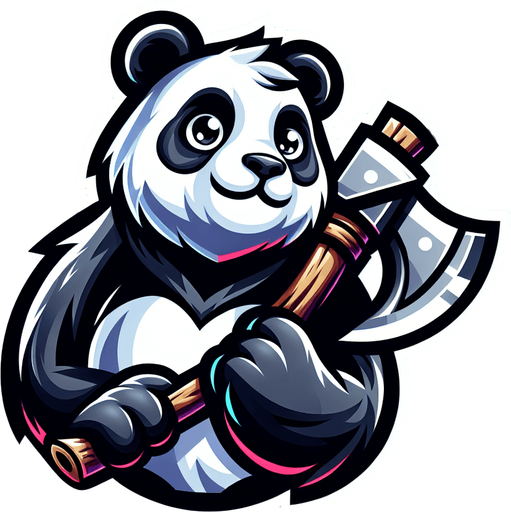 Worlds FRVR Panda with axe