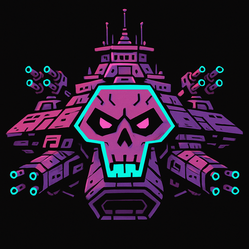 bölüm sonu canavar için devasa uzay gemisi.
In-Game asset.  2d.  High contrast.  No shadows