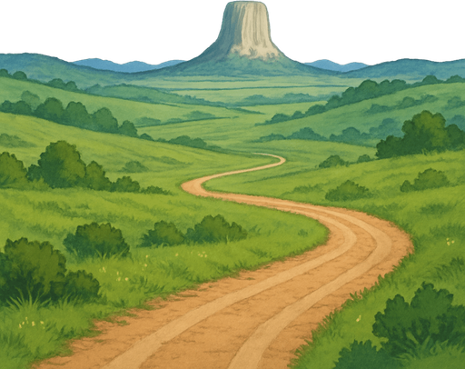 image nature landscape mato tipila look very small  more more 1000 km far distance hill usa. trail race track
In-Game asset.  2d anime