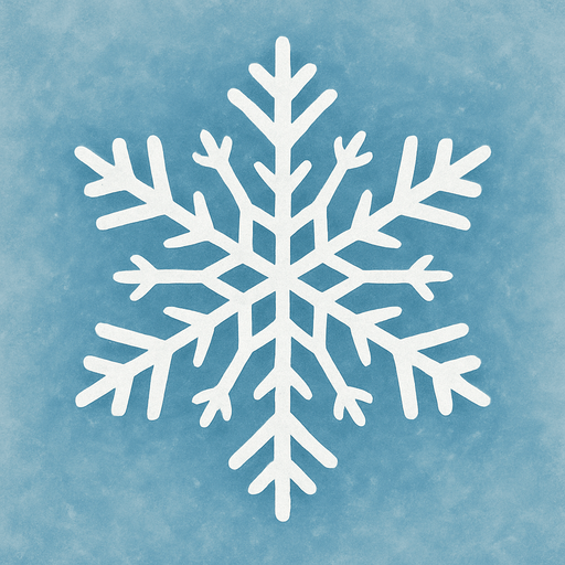 white snow flake