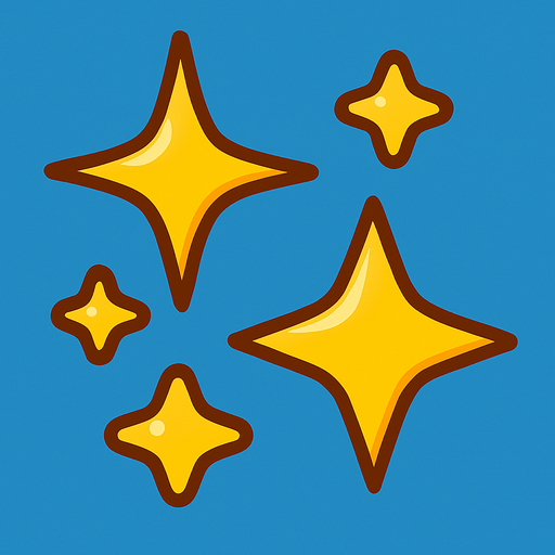 Stars.
In-Game asset.  2d.  High contrast.  No shadows