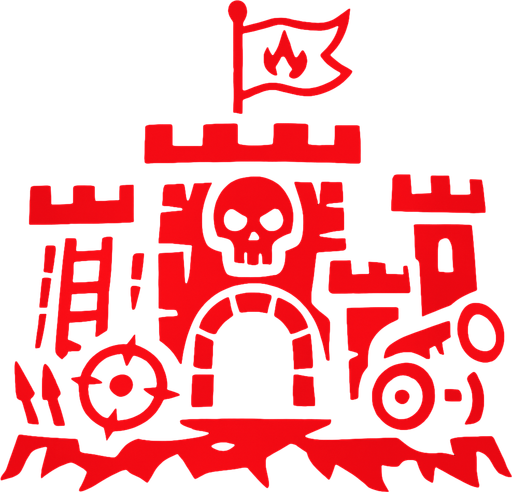 enemyBase.
In-Game asset.  2d.  High contrast.  No shadows