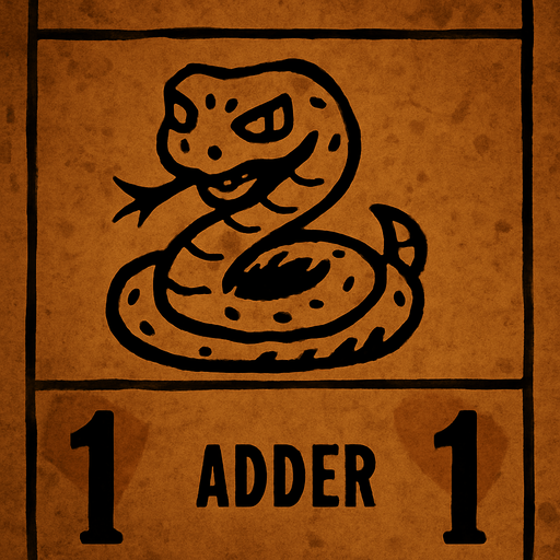 Write the adder text and the card cost a little lower, make the snake image a little smaller and make the card layout as I want.