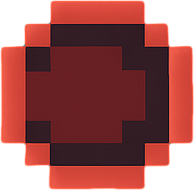 add a lighter red outline