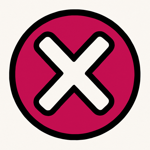 X Button.
In-Game asset.  2d.  High contrast.  No shadows