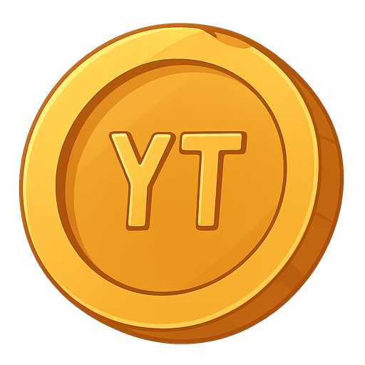 Gold Coin. No background. Transparent background. Blank background. No shadows. 2d. In-Game asset. flat