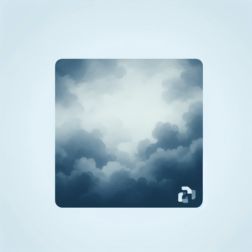 Rounded square with fog inside it. Simplistic.
Single Game Texture. In-Game asset. 2d. Blank background. Low contrast. No shadows.