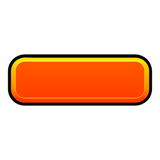 Long button.
In-Game asset.  2d.  High contrast.  No shadows