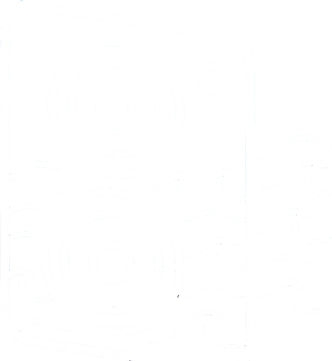 in sky blue hex 2271b3 gradient to black with white details like ocean waves