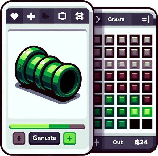 Flappy bird pipe, is green.
Single Game Texture.  In-Game asset.  2d.  Blank background.  High contrast.  No shadows