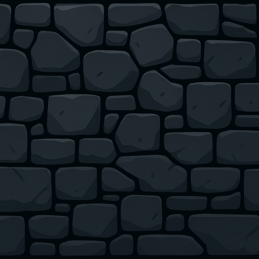 Fondo para menú de inicio, pared de piedra.
In-Game asset.  2d.  High contrast.  No shadows
