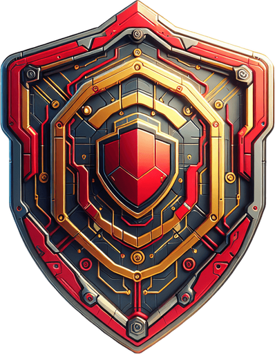 A shield of IRON MAN.
Single Game Texture. In-Game asset. 2d. Blank background. High contrast. No shadows.