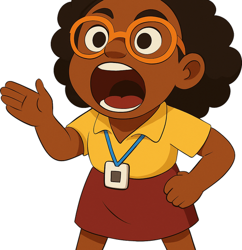 make her whole head show, its cut off at the top now