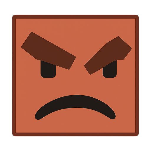 Enemy. No background. Transparent background. Blank background. No shadows. 2d. In-Game asset. flat