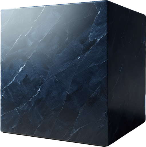 A quadratic polished dark blue marble slate. Front perspective with right angles.
Single Game Texture. In-Game asset. 2d. Blank background. High contrast. No shadows.