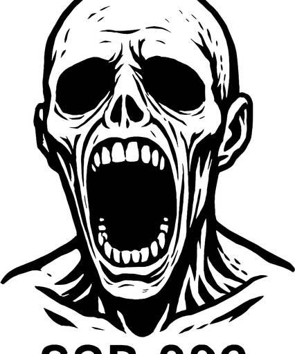 scp 096 head.
In-Game asset.  2d.  High contrast.  No shadows