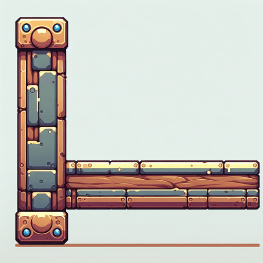long thick horizontal bar.
Single Game Texture. In-Game asset. 2d. Blank background. High contrast. No shadows.