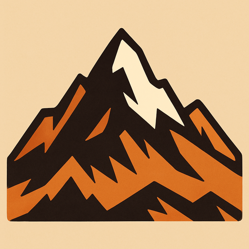 light brown mountain background.
In-Game asset.  2d.  High contrast.  No shadows