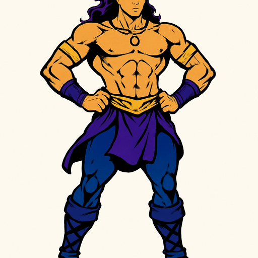 Kars cuerpo completo jojo's.
In-Game asset.  2d.  High contrast.  No shadows