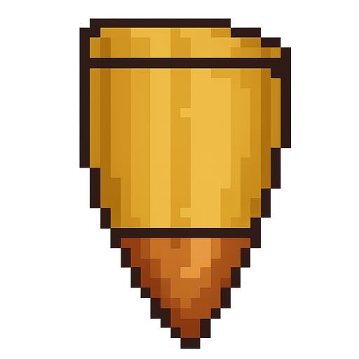 pixel ammo. No background. Transparent background. Blank background. No shadows. 2d. In-Game asset. flat
