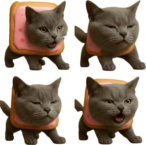 Sprite sheet with different face expressions